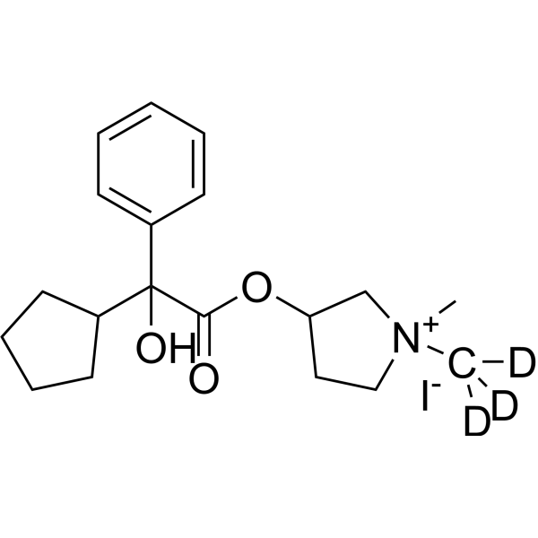 Glycopyrrolate iodide-d3 (mixture of diastereomers)